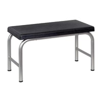 Banco 1 Trecho Aço Cromado Epoxi